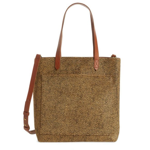 NWT Madewell Calfhair Tote - Picture 2 of 11